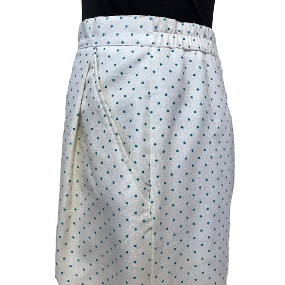 Haberdashery Collection by Personal Polka Dot Vintage Straight Skirt Women 26 - Picture 7 of 14